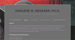 Desktop Screenshot of darlenegraeserphd.com